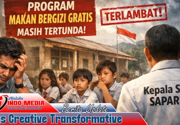 Makan Bergizi Gratis Belum Merata di Saparua, Kepala SPPG Disorot