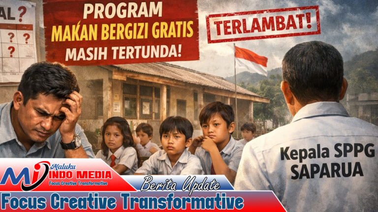 Makan Bergizi Gratis Belum Merata di Saparua, Kepala SPPG Disorot