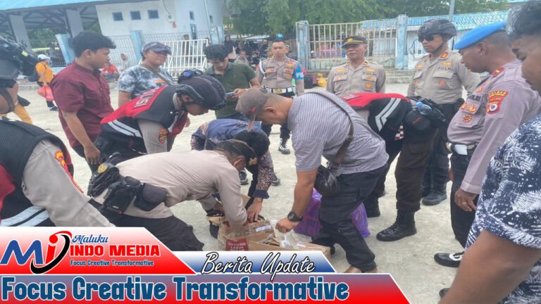Polres Malra Sita Ratusan Bungkus Sopi Ilegal di Watdek dan Langgur