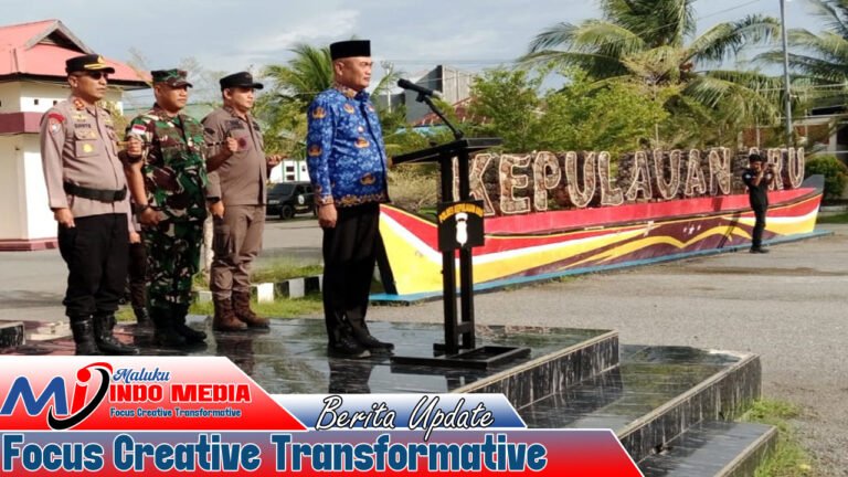 Bupati Kaidel Pimpin Apel Gelar Operasi Ketupat 2026 di Aru, Pengamanan Idulfitri Diperketat