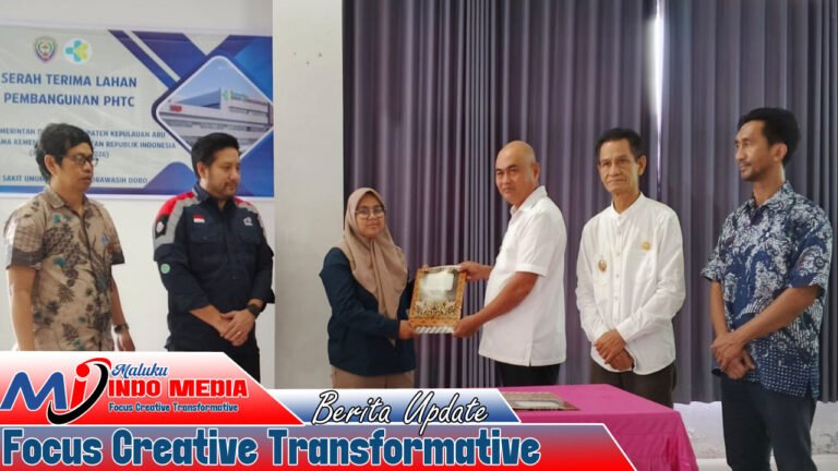 Bupati Kepulauan Aru Serahkan Lahan Pembangunan RSUD Cendrawasih Dobo kepada Kementerian Kesehatan