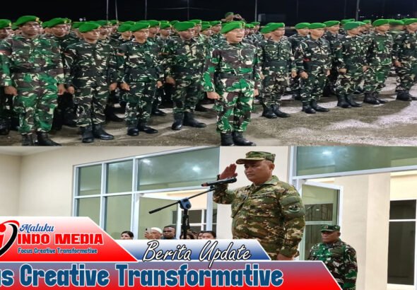 542 Prajurit Yonif TP 912 Tiba di Aru, Bupati Kaidel: Menyatu dengan Rakyat, Jangan Sakiti Hati Mereka