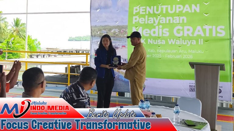 Penutupan Layanan Medis Gratis di Benjina, Bukti Kolaborasi Nyata untuk Kesehatan Warga Aru