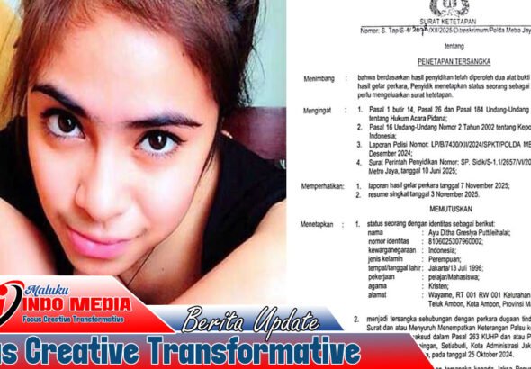 Penanganan Kasus Dugaan Pemalsuan Surat Berlapis, Bareskrim Didesak Tangkap Anak Mantan Bupati SBB