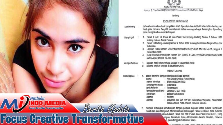 Penanganan Kasus Dugaan Pemalsuan Surat Berlapis, Bareskrim Didesak Tangkap Anak Mantan Bupati SBB