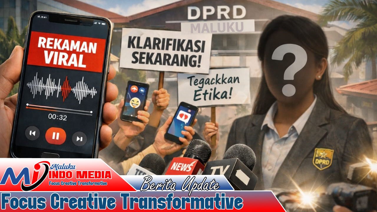 REKAMAN SUARA MIRIP OKNUM DPRD MALUKU ‘RH’ VIRAL, PUBLIK DESAK KLARIFIKASI DAN PENEGAKAN ETIKA