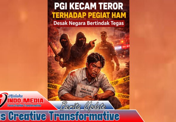PGI Kecam Teror terhadap Pegiat HAM, Desak Negara Bertindak Tegas