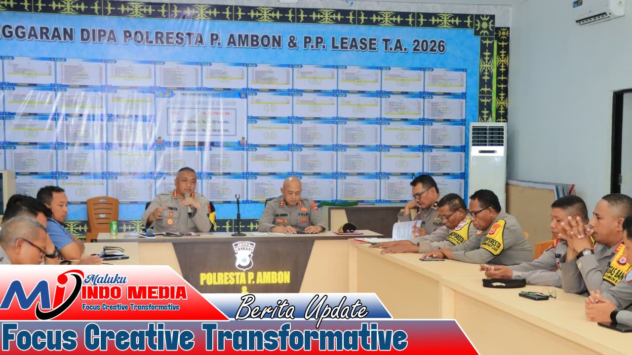 Operasi Ketupat Salawaku 2026 Usai, Polresta Ambon Gas KRYD: Miras, Curanmor, dan Laka Jadi Sorotan