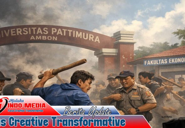 Bentrokan Usai Raker DPMF Ekonomi Unpatti, Satu Mahasiswa Diduga Ditikam di Rumahtiga