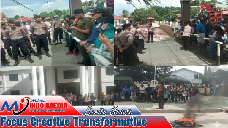 AKSI DEMO ALIANSI KAWAL JILID II MEMANAS: DESAK SIDANG DIKEMBALIKAN KE TUAL, INSTITUSI SALING LEMPAR KEWENANGAN