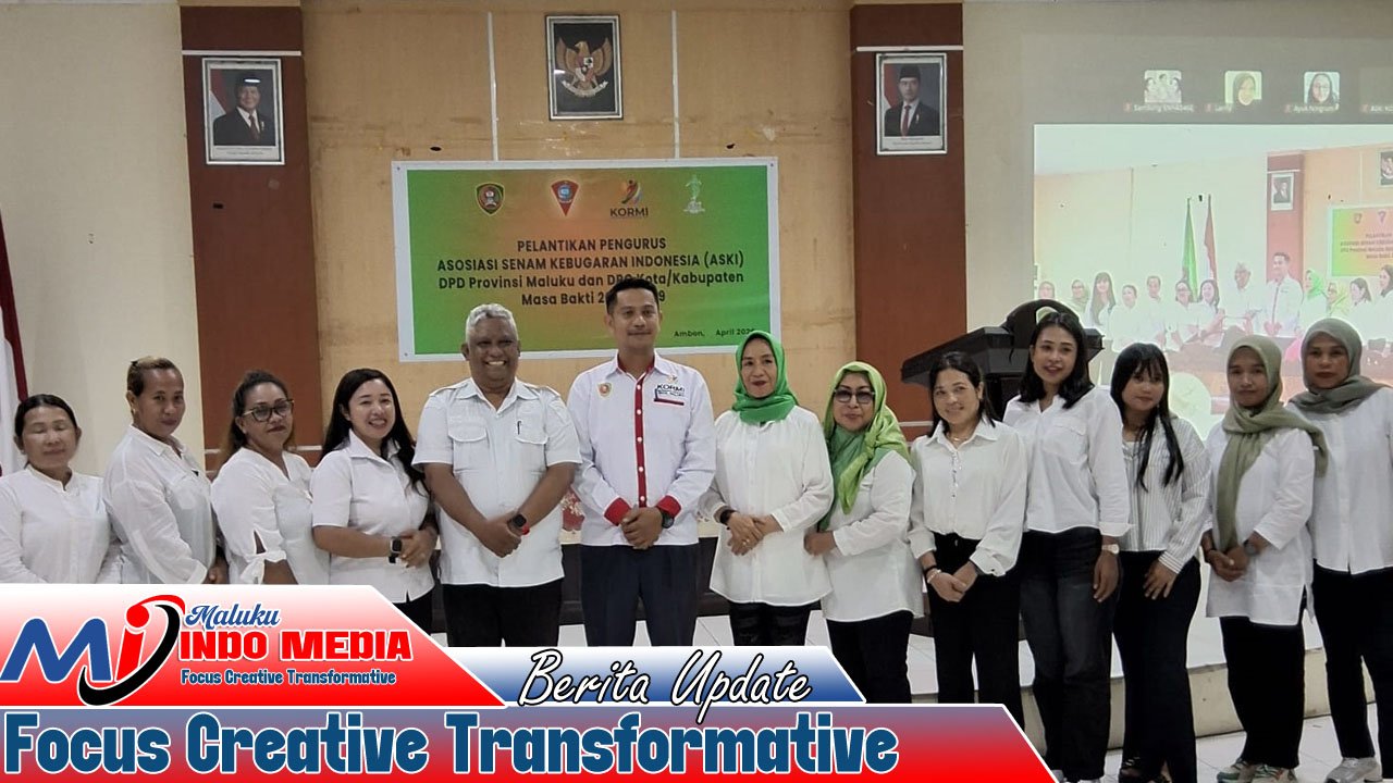 PELANTIKAN DPD ASKI MALUKU RESMI DIGELAR, KORMI DORONG GERAKAN MASYARAKAT BUGAR