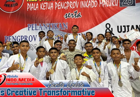 19 PUTRA-PUTRI RUMAHLEWANG GUNCANG KEJURDA INKADO MALUKU: BORONG 12 EMAS, 5 PERAK DENGAN BIAYA MANDIRI