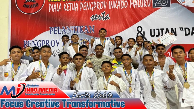 19 PUTRA-PUTRI RUMAHLEWANG GUNCANG KEJURDA INKADO MALUKU: BORONG 12 EMAS, 5 PERAK DENGAN BIAYA MANDIRI