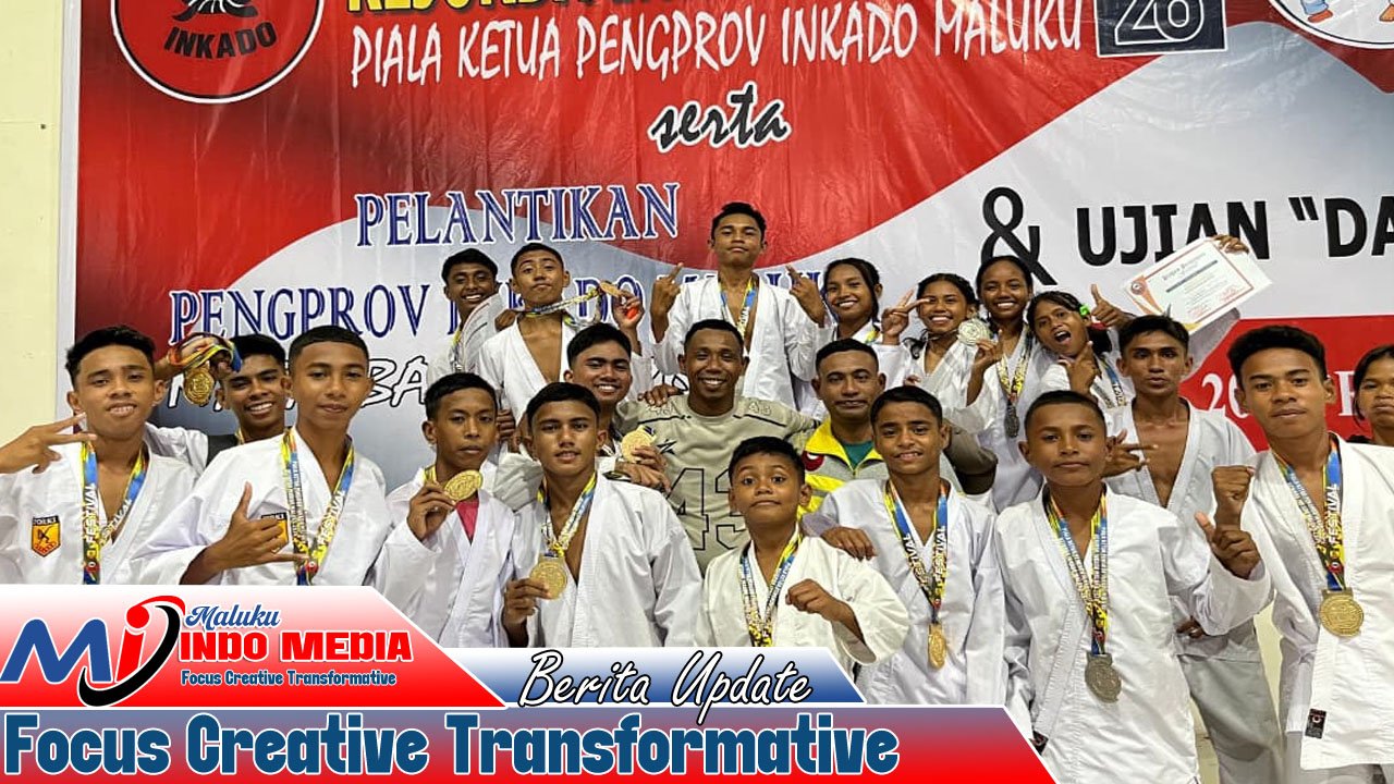 19 PUTRA-PUTRI RUMAHLEWANG GUNCANG KEJURDA INKADO MALUKU: BORONG 12 EMAS, 5 PERAK DENGAN BIAYA MANDIRI