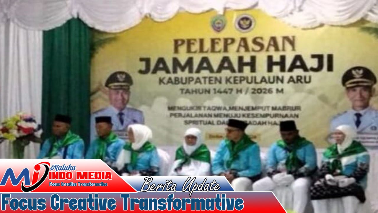 Lepas 7 CJH Asal Aru, Wabup Tekankan Ibadah Bukan Ajang Gengsi: “Fokus ke Allah, Jaga Nama Daerah”