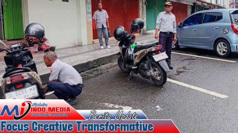 Petugas Dishub Gembosi Ban Motor di Jalan AY Patty, Penertiban Dinilai Merugikan Warga