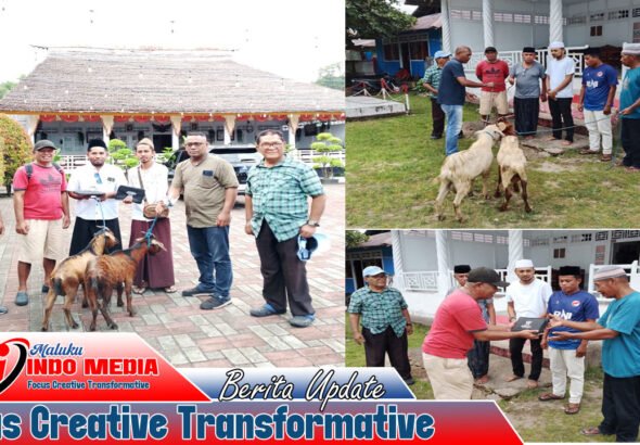 FCT Kembali Salurkan Hewan Kurban untuk Tujuh Negeri di Jazirah Leihitu