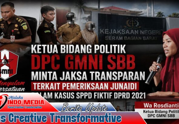 Ketua Bidang Politik DPC GMNI SBB Desak Kejaksaan Transparan Usut Kasus SPPD Fiktif DPRD 2021
