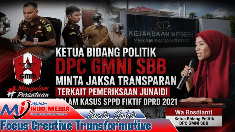 Ketua Bidang Politik DPC GMNI SBB Desak Kejaksaan Transparan Usut Kasus SPPD Fiktif DPRD 2021