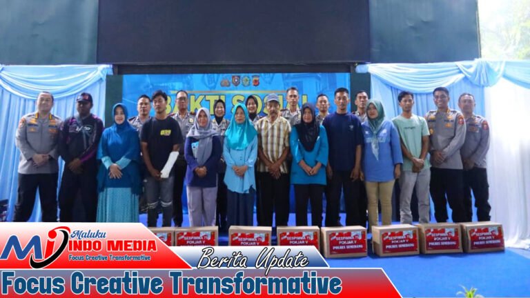 SESPIMMA POLRI ANGKATAN 75 POKJAR V GELAR BAKTI SOSIAL BAGIKAN SEMBAKO DAN SANTUNAN ANAK YATIM DI POLRES SUMEDANG