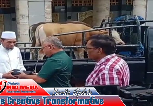 FCT Kembali Salurkan Hewan Kurban ke Masjid Raya Al Fatah Ambon: Rawat Tradisi, Perkuat Solidaritas Sosial Maluku