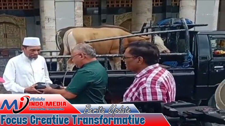 FCT Kembali Salurkan Hewan Kurban ke Masjid Raya Al Fatah Ambon: Rawat Tradisi, Perkuat Solidaritas Sosial Maluku