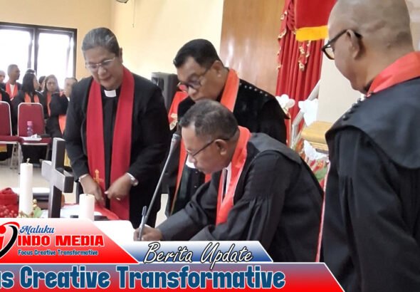 28 Tahun 11 Bulan Menggembalakan Umat, Pdt. Yopie Timisela Tinggalkan Mimbar Kepemimpinan: Jejak Pelayanan dari Buru hingga Ambon Menjadi Warisan Gereja