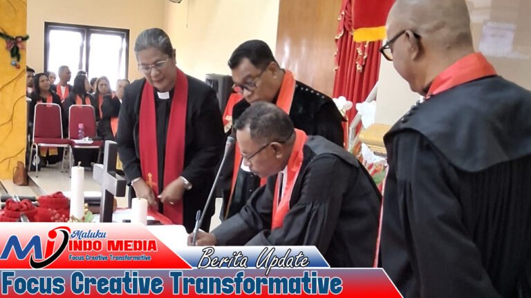 28 Tahun 11 Bulan Menggembalakan Umat, Pdt. Yopie Timisela Tinggalkan Mimbar Kepemimpinan: Jejak Pelayanan dari Buru hingga Ambon Menjadi Warisan Gereja