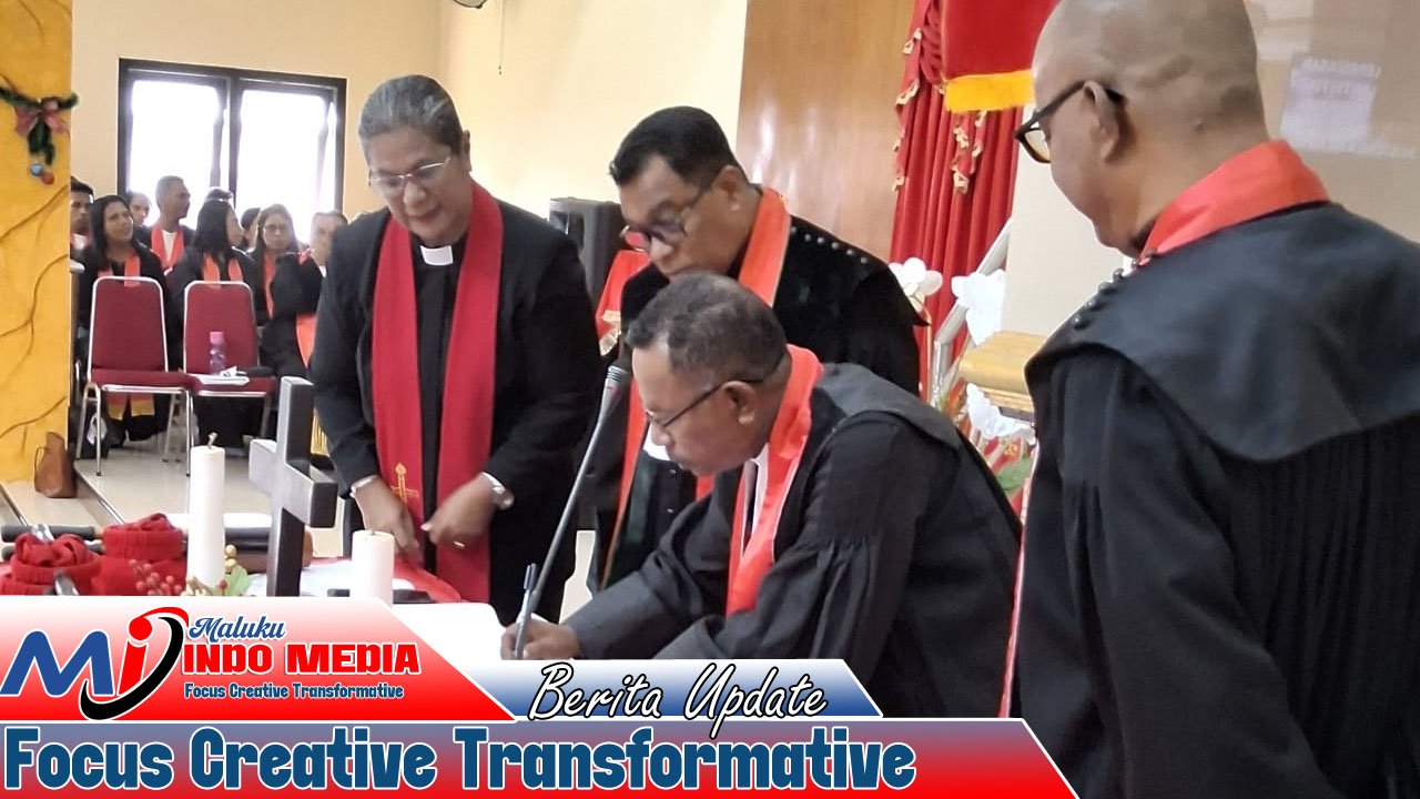 28 Tahun 11 Bulan Menggembalakan Umat, Pdt. Yopie Timisela Tinggalkan Mimbar Kepemimpinan: Jejak Pelayanan dari Buru hingga Ambon Menjadi Warisan Gereja