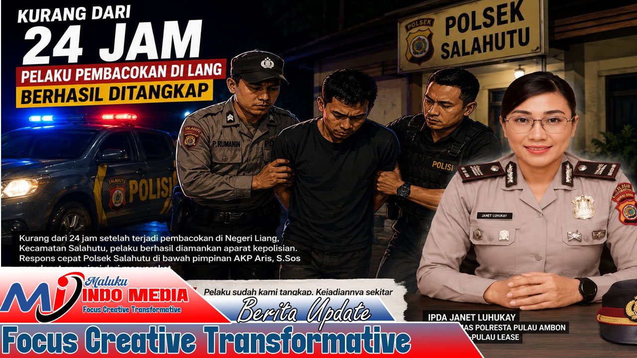 Kurang dari 24 Jam, Polisi Ringkus Pelaku Pembacokan di Liang