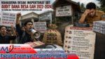 MAHASISWA DESAK INSPEKTORAT SBT AUDIT DANA DESA GAH 2022–2024, SEJUMLAH PROGRAM DIDUGA BERMASALAH