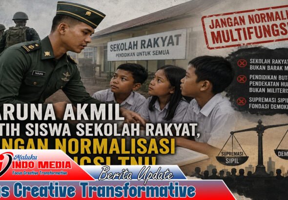 Taruna Akmil Latih Sekolah Rakyat, SETARA Institute: Jangan Normalisasi Multifungsi TNI di Ranah Sipil