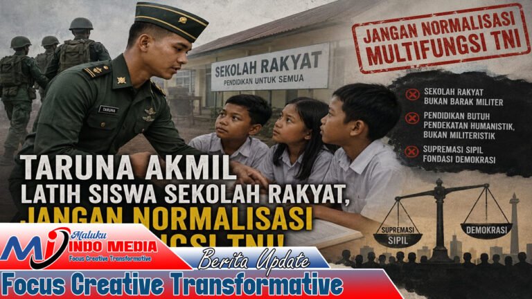 Taruna Akmil Latih Sekolah Rakyat, SETARA Institute: Jangan Normalisasi Multifungsi TNI di Ranah Sipil