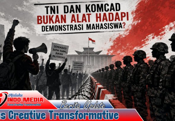 Koalisi Sipil Kecam Pengerahan TNI dan Komcad Saat Aksi Mahasiswa: “Demokrasi Tidak Boleh Dijawab dengan Mobilisasi Militer”