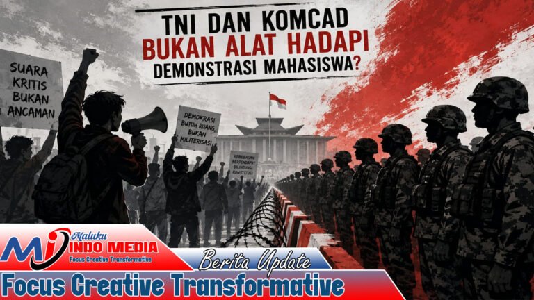 Koalisi Sipil Kecam Pengerahan TNI dan Komcad Saat Aksi Mahasiswa: “Demokrasi Tidak Boleh Dijawab dengan Mobilisasi Militer”