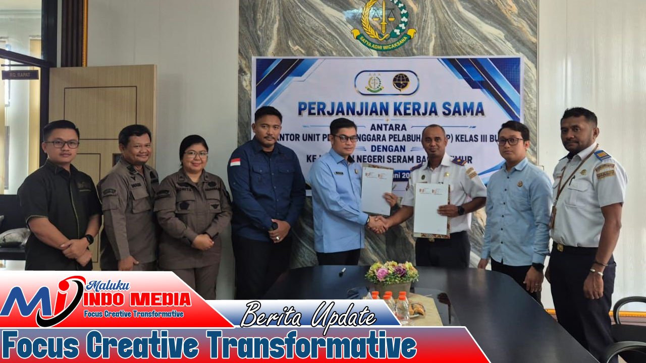 Cegah Praktik KKN, Kepala UPP Bula Teken MoU dengan Kejari SBT