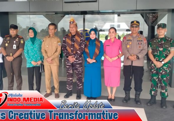 Wabup Aru Sambut Danlanal Baru, Perkuat Sinergi Pengamanan Laut dan Pembangunan Daerah