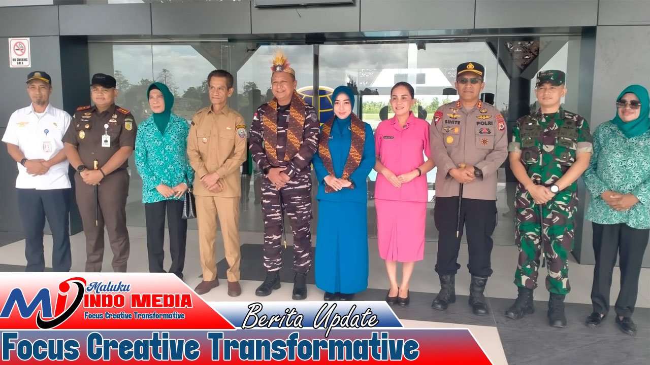 Wabup Aru Sambut Danlanal Baru, Perkuat Sinergi Pengamanan Laut dan Pembangunan Daerah