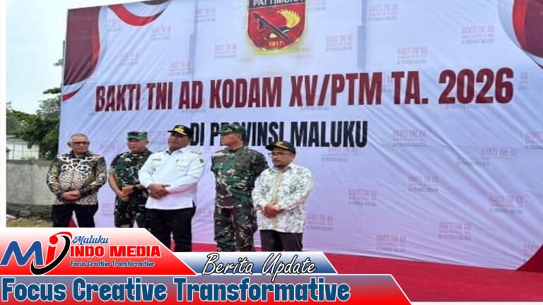 TNI AD Gelar Karya Bakti di Pulau Buru, Perkuat Sinergi Pembangunan dan Kedekatan dengan Masyarakat