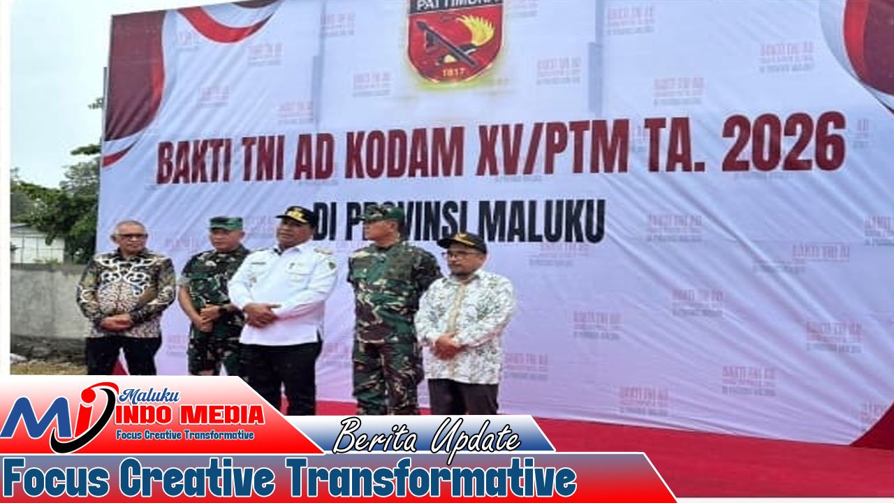 TNI AD Gelar Karya Bakti di Pulau Buru, Perkuat Sinergi Pembangunan dan Kedekatan dengan Masyarakat