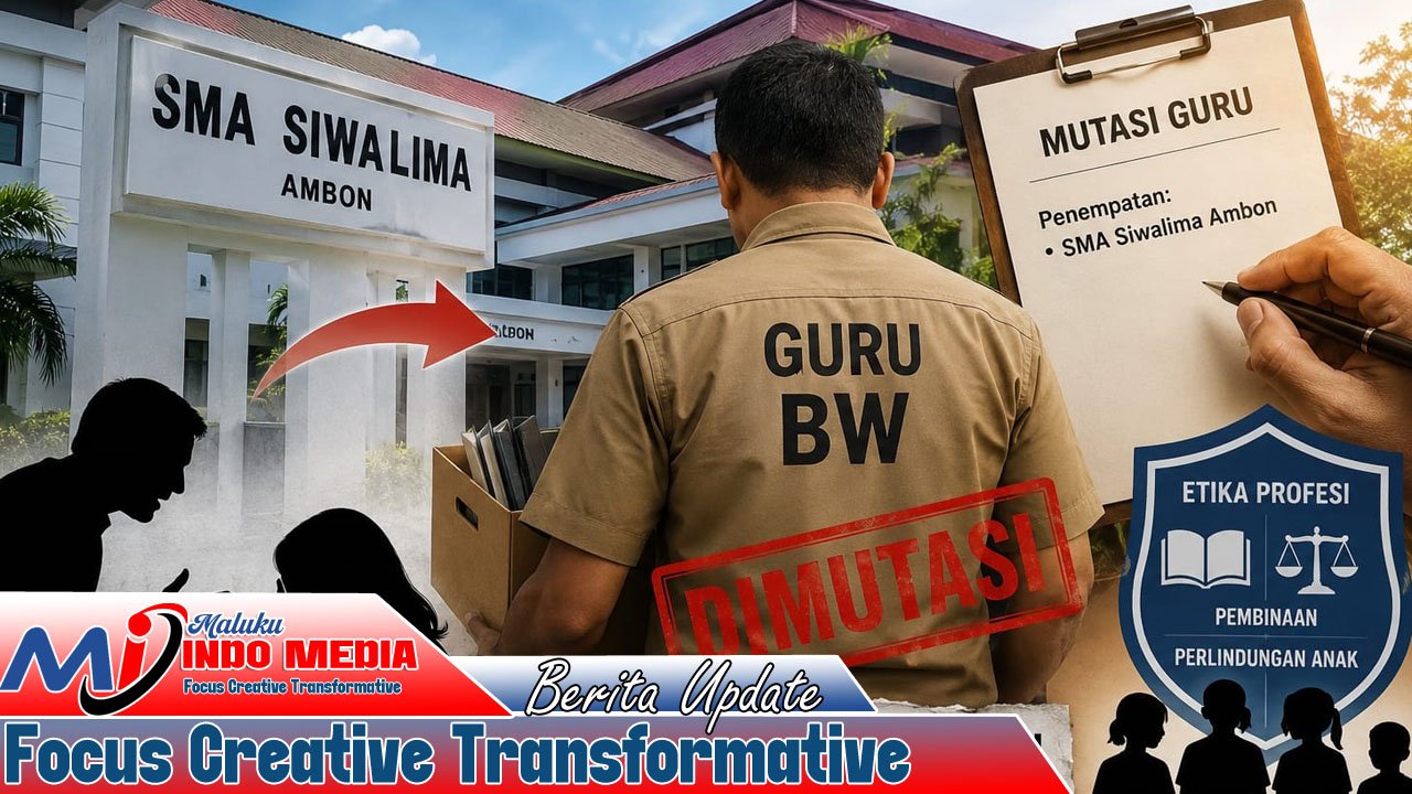 Mutasi Guru Terlapor ke SMA Siwalima Disorot, Pemda Diminta Utamakan Etika Profesi dan Pembinaan
