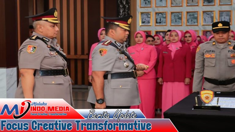 Polresta Ambon Berganti Komando, Kombes Andrias Susanto Nugroho Hadapi Tantangan Jaga Stabilitas Kamtibmas