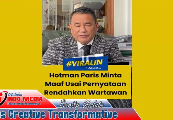 Hotman Paris Minta Maaf kepada Wartawan, Akui Emosi Saat Konferensi Pers