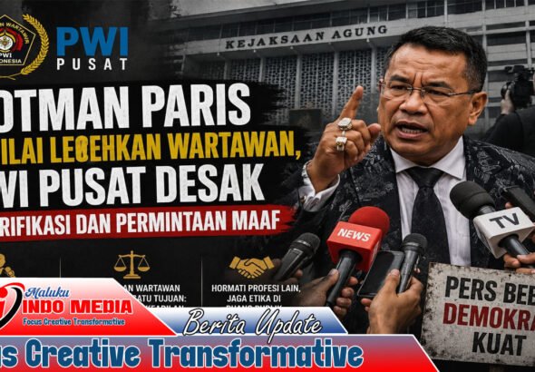 Hotman Paris Dinilai Lecehkan Wartawan, PWI Pusat Desak Klarifikasi dan Permintaan Maaf
