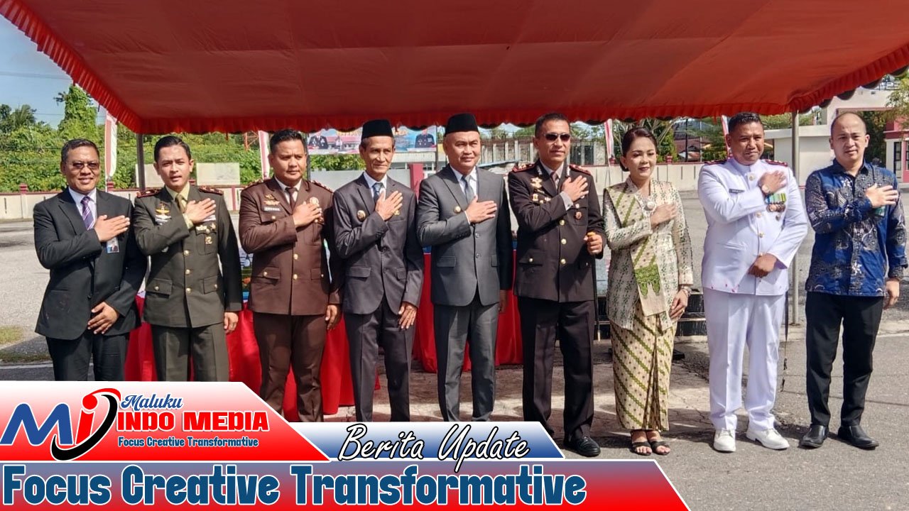 Bupati dan Wabup Aru Hadiri HUT Bhayangkara ke-80, Tegaskan Sinergi Kunci Stabilitas Daerah
