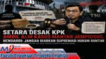 SETARA Institute Desak KPK Ambil Alih Kasus Mantan Jampidsus, Hendardi: Jangan Biarkan Supremasi Hukum Runtuh