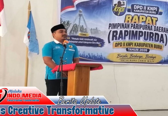 Abdullah Umar Kembali Nahkodai KNPI Kabupaten Buru, Serukan Persatuan Pemuda Kawal Pembangunan Daerah