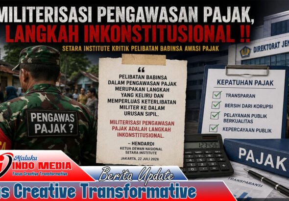 SETARA INSTITUTE Kritik Pelibatan Babinsa Awasi Pajak