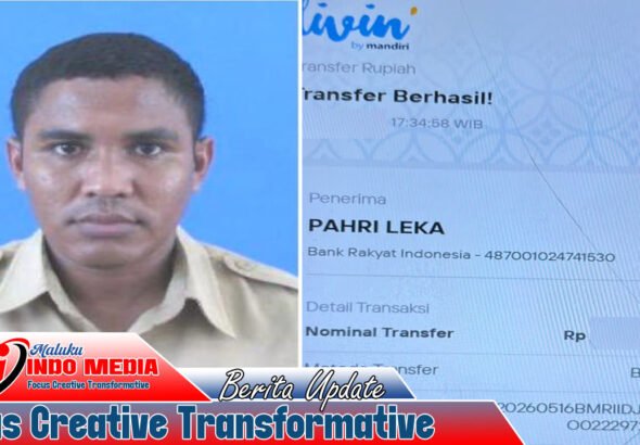 Plt Kepala Seksi UPTD Dinas PUPR Maluku Pahri Leka “Tipu” Kontraktor Proyek Way Ela Negeri Lima