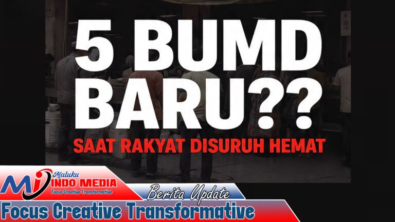 Usulan Gubernur, 5 BUMD BARU DI TENGAH EFISIENSI: INI VISI EKONOMI ATAU BAGI-BAGI KURSI TIM SUKSES ?
